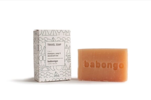 Babongo Travel soap, shampoo en deo in 1